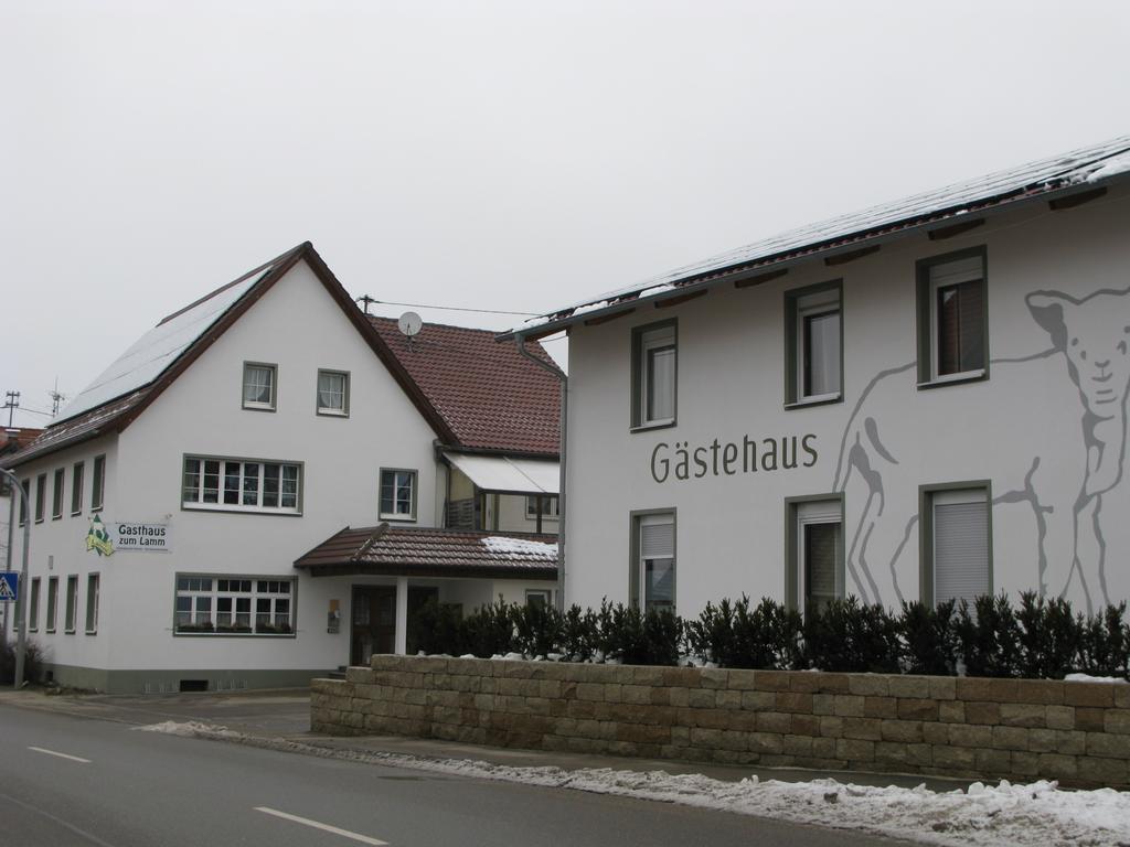 Gaestehaus Und Fewo Lamm Garni Blaubeuren Eksteriør bilde